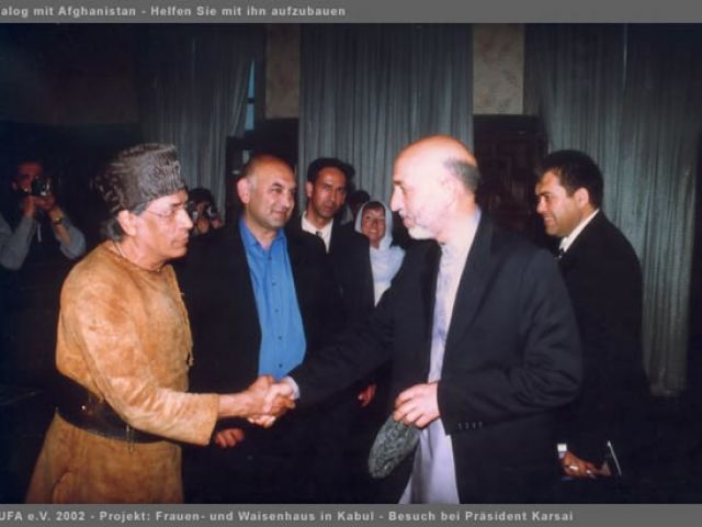 Präsident Karzai verspricht persönlich Hilfe für KUFA