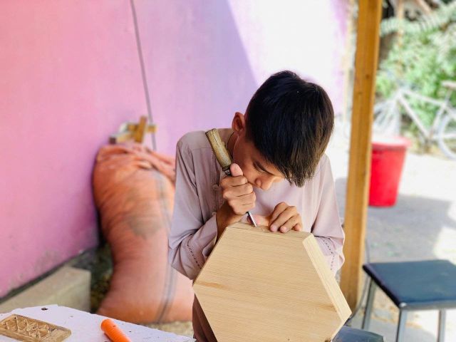 Die Tischlerei in unserem Straßenkinder-Projekt